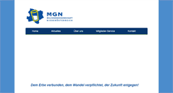 Desktop Screenshot of mgn.at